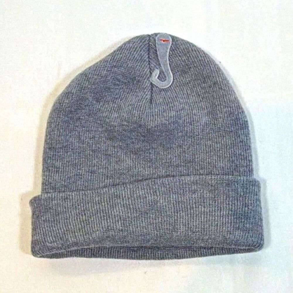 Cat & Jack Kids One Size Solid Knit Beanie Hat Winter Cap Color Gray